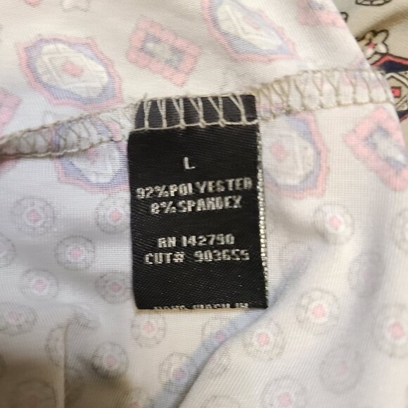 BCBG Maxazria Womens Long Sleeve Snap Up Blouse Size L - Picture 8 of 10